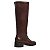 BOTA MONTARIA COURO SANTA LOLLA MARROM COCOA CANO ALTO - Imagem 4