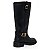 BOTA COURO CONFORT BOOT CANO ALTO MONTARIA SANTA LOLLA PRETA - Imagem 2