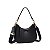 BOLSA M MATERIAL SOFT SANTA LOLLA PRETO - Imagem 3