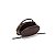 BOLSA PEQUENA TRESSÊ MARROM DARK SANTA LOLLA PESPONTOS ALÇA CORRENTE - Imagem 3