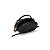BOLSA PEQUENA TRESSÊ SANTA LOLLA PRETO PESPONTOS ALÇA CORRENTE - Imagem 2