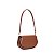 BOLSA PEQUENA SOFT SANTA LOLLA MARROM TERRACOTA ALÇA DE OMBRO - Imagem 3