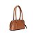 BOLSA DE OMBRO ESTRUTURADA SANTA LOLLA SOFT LISO MARROM BRICK - Imagem 2