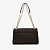 BOLSA DE OMBRO JORGE BISCHOFF MONOGRAMA MARROM - Imagem 3