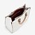 BOLSA SHOPPING JORGE BISCHOFF MONOGRAMA JB OFF WHITE NUDE LINHO - Imagem 4