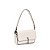 BOLSA BAGUETE SANTA LOLLA PEQUENA SOFT LISO NEW MARFIM - Imagem 1