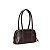 BOLSA DE OMBRO SANTA LOLLA ESTRUTURADA SOFT LISO MARROM DARK - Imagem 2