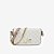BOLSA TRANSVERSAL MONOGRAMA JORGE BISCHOFF OFF WHITE NUDE LINHO - Imagem 1