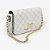 BOLSA TRANSVERSAL MONOGRAMA JORGE BISCHOFF OFF WHITE NUDE LINHO - Imagem 3