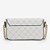 BOLSA TRANSVERSAL MONOGRAMA JORGE BISCHOFF OFF WHITE NUDE LINHO - Imagem 4