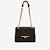 BOLSA DE OMBRO MARROM MONOGRAMA JORGE BISCHOFF - Imagem 1