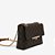 BOLSA DE OMBRO MARROM MONOGRAMA JORGE BISCHOFF - Imagem 4