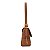 BOLSA BAGUETE MÉDIA SANTA LOLLA FLOATER MARROM RECORTES - Imagem 4