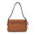 BOLSA BAGUETE MÉDIA SANTA LOLLA FLOATER MARROM RECORTES - Imagem 7
