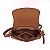 BOLSA BAGUETE MÉDIA SANTA LOLLA FLOATER MARROM RECORTES - Imagem 10