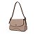 BOLSA BAGUETE MÉDIA SANTA LOLLA FLOATER BEGE RECORTES - Imagem 3