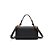 BOLSA PEQUENA SANTA LOLLA FLOATER ESTRUTURADA PRETA - Imagem 1