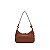 BOLSA DE OMBRO SANTA LOLLA  PEQUENA FLOATER MARROM SAFARI RECORTES - Imagem 3
