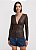 BLUSA FORUM JUSTA TEXTURIZADA MANGA LONGA COM DECOTE V - Imagem 1