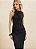 VESTIDO MIDI FÓRUM DE MALHA COM FRANZIDOS - Imagem 3