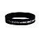 Pulseira de Silicone Ainda Que Eu Ande Pelo Vale da Sombra da Morte Não Temerei Mal Algum - Imagem 1
