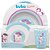 Buba Kit Prato Copo Refeição - Animal Fun Unicórnio - Imagem 9