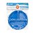 Prato Infantil de Silicone com Divisórias - Azul Clingo - Imagem 6