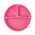 CLINGO Prato de Silicone com Divisórias - Rosa - Imagem 1
