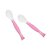 Kit Colher Articulável Classic Rosa - Clingo - Imagem 2