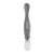 Colher de Silicone Ponta Dupla Colors - Cinza Clingo - Imagem 1