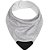 Babador Bandana com Mordedor Cinza Buba - Imagem 1