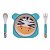 Kit Prato Bambu Zebra Ecológico Giro Baby 3 unidades - Imagem 1