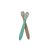 Kit Colheres de Silicone Premium Colors Neutra - Clingo - Imagem 2