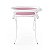 Banheira Dobrável Smile com Suporte - Pink - Safety 1st - Imagem 1