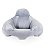 Almofada para Sentar Cinza - Baby Pil - Imagem 1