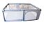 Cercado Baby Playpen 200x180 Cinza - Mastela - Imagem 4