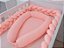 Kit 4 peças Enxoval de Bebê - Rosa Pêssego - Fom Baby - Imagem 7