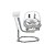 Bouncer Serina 2in1 Cinza/Petit City 0 a 13 kg - Joie - Imagem 5