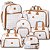 Kit Bolsas Maternidade Completo Flavia Calina - Hug - Imagem 1
