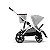 Carrinho Cybex Gazelle S 2 Cinza Lava - Estrutura Prateada - Imagem 1