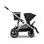 Carrinho Cybex Gazelle S 2 Preto - Estrutura Prateada - Imagem 1