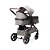 Carrinho TS Kansas com Bebê Conforto + Cadeira Auto Murphy 360 Cinza/Preto Premium Baby - Imagem 4