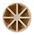 Forma de Silicone Bolo Fatias Slices Bubble Beige Minikoio - Imagem 1