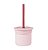 Minikoioi Copo com Canudo SIP+SNACK Porta Snack Pink Velvet - Imagem 1