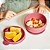 Minikoioi Tigela Urso Bowl Silicone com Tampa Powder Grey - Imagem 2