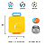 OmieBox Lancheira Infantil Térmica Sunshine Omie - Imagem 7