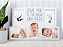 Moldura para foto Recém-nascido Love you to the Moon and Back Pearhead - Imagem 3