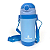 Garrafa Térmica Primo Passi Blue 360ml - Imagem 1