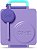 OmieBox Lancheira Térmica com OmiePod Purple Plum Omie - Imagem 2