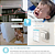 Lollipop Babá Eletrônica Inteligente Smart Baby Câmera Turquesa com Suporte de Parede - Imagem 6